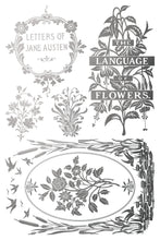 Load image into Gallery viewer, ATHENAEUM - (8 gold &amp; silver foil pages, 8"x12")  - IOD Transfer Pad
