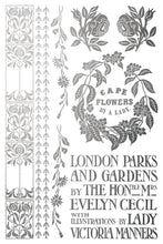 Load image into Gallery viewer, ATHENAEUM - (8 gold &amp; silver foil pages, 8"x12")  - IOD Transfer Pad
