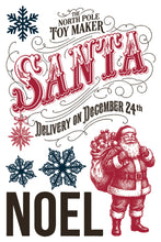Load image into Gallery viewer, THE NORTH POLE Co. - IOD Paint Inlay - SMALL PROJECT FORMAT 8X12''

