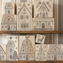 Load image into Gallery viewer, GINGERBREAD LANE  (12x12") - IOD Stamp
