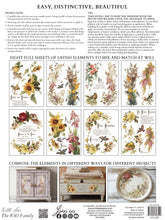Load image into Gallery viewer, FLOWERS BY THE POETS (8 pages, 12x16") - IOD Transfer Pad
