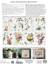 Load image into Gallery viewer, MARCHÉ DES FLEURS (8 pages, 12x16") - IOD Transfer Pad

