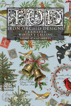 Load image into Gallery viewer, WINTER'S CALLING (8 pages) - IOD Transfer Pad
